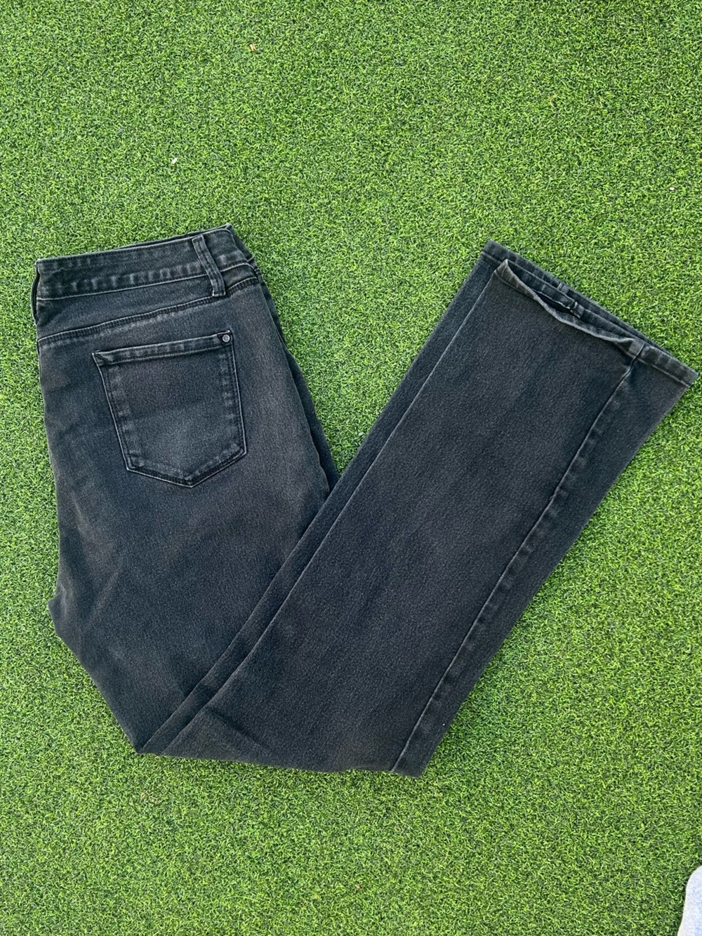 Kardashian Khloe “Missy” Curvy Slim Boot Black Jeans Size 16